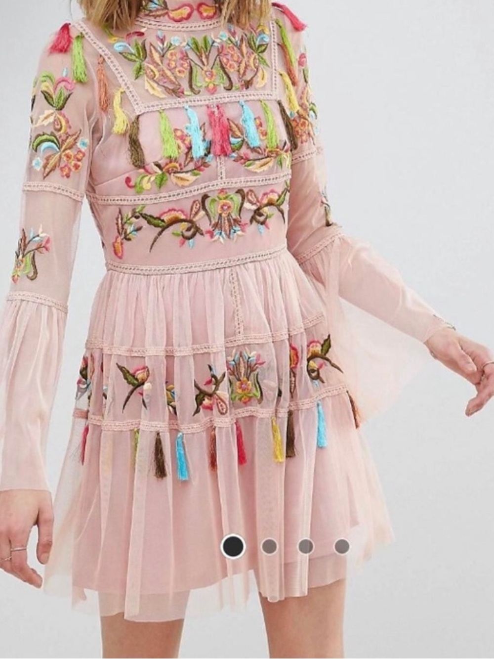Frock and frill dress